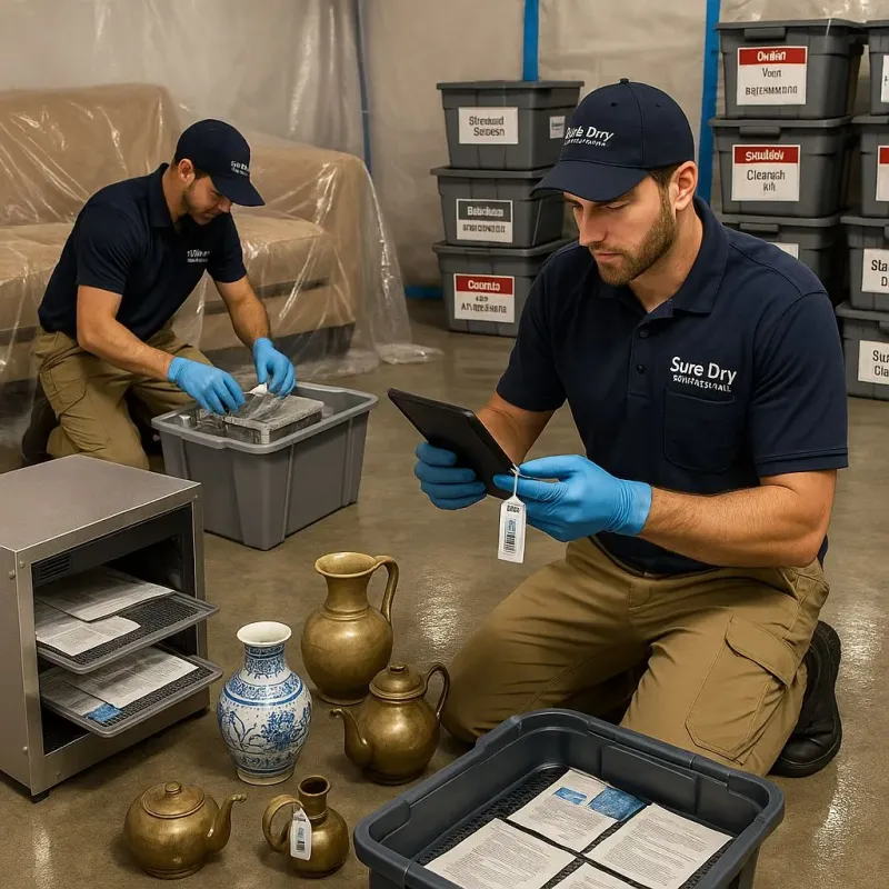 Content Protection and Restoration process in Fate, TX